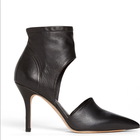 Vince black leather close toed heels - Picture 2 of 7